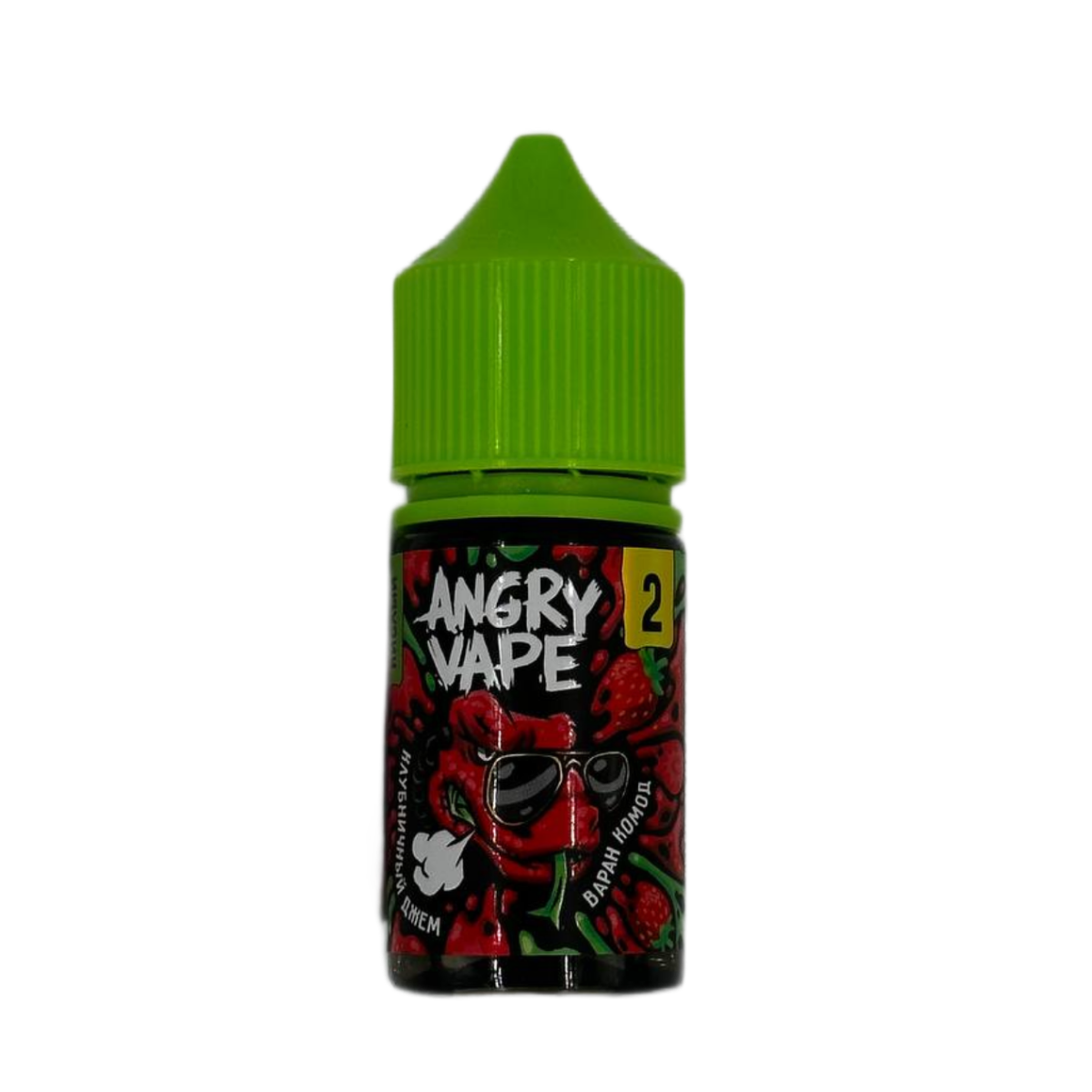 Angry Vape Salt Варан Комод (клубничный джем) 30мл 2%