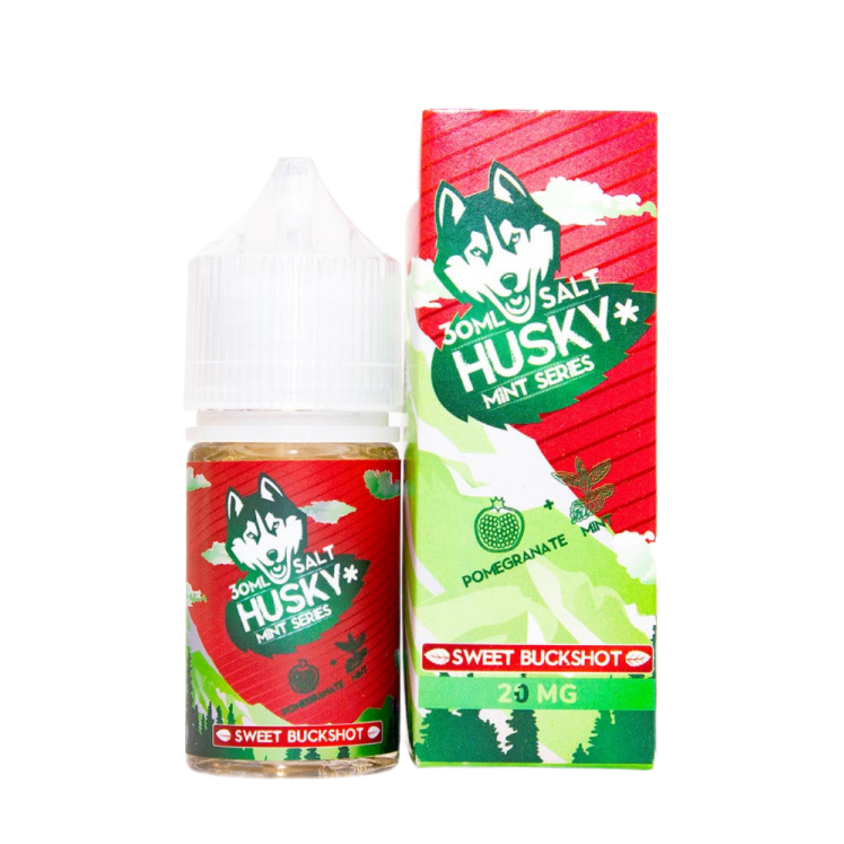HUSKY SALT MINT Гранат мята 30мл 2%