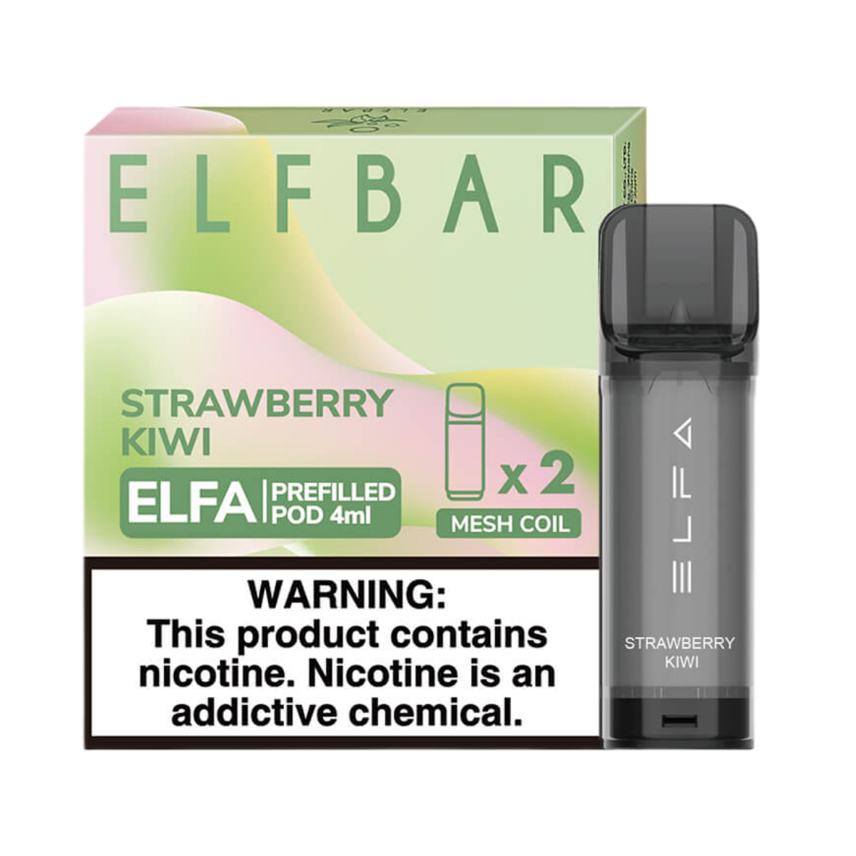 Картридж ELFBAR Клубника киви 4мл х 2шт