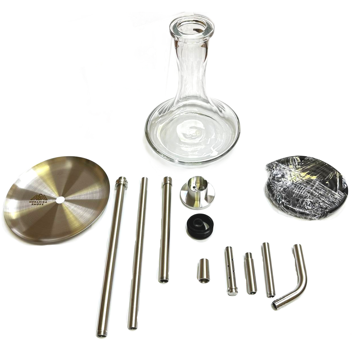 Кальян TVC Стальной с колбой