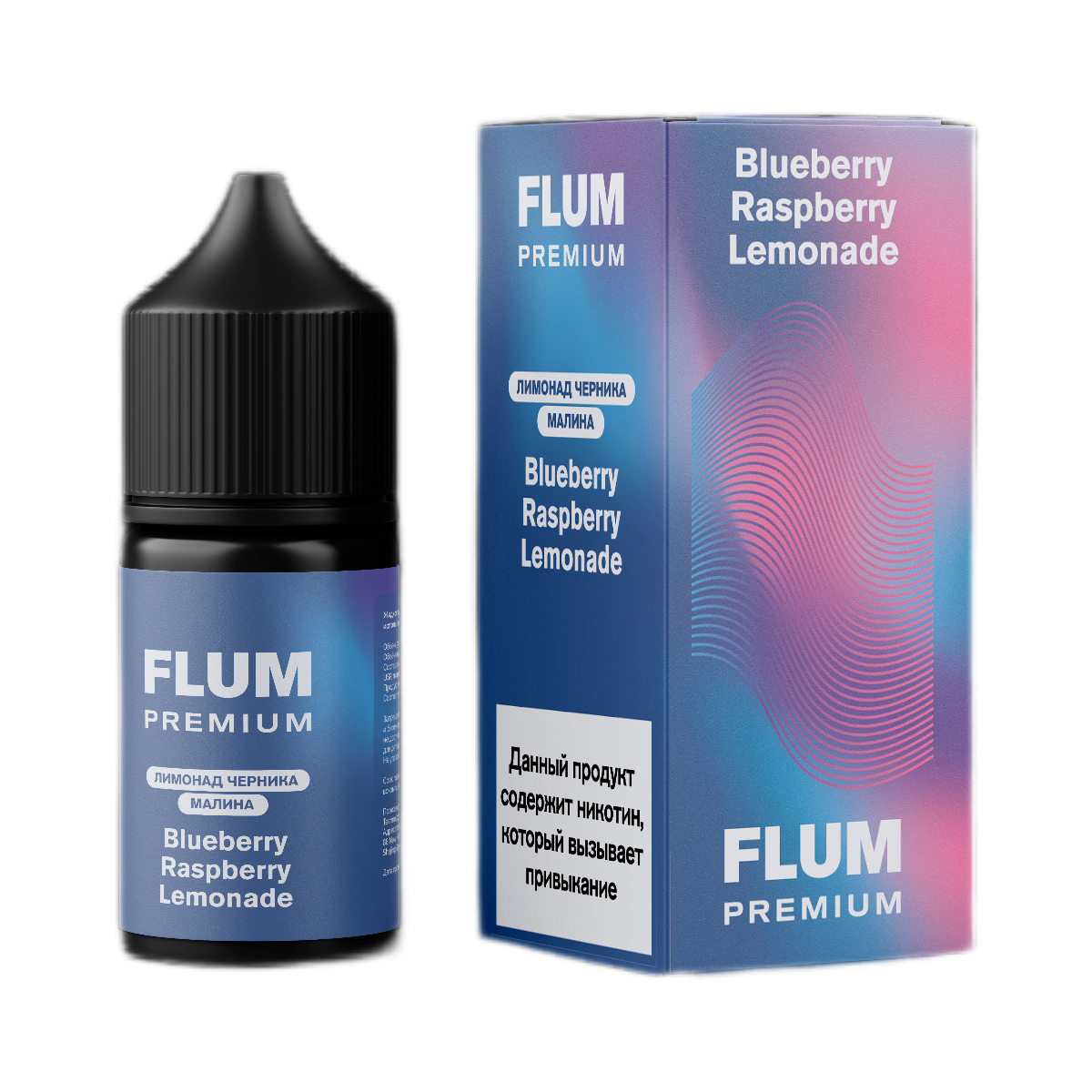 FLUM PREMIUM Лимонад черника малина 2%