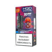 HQD CLICK PLUS 30000 Ежевика лед черника малина вишня 2%