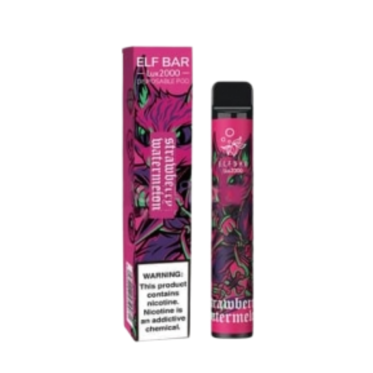 ELFBAR 2000 LUX Клубника арбуз 2%