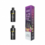 HQD LUX POD Картридж Энергетик виноград 2% (уп. 2 шт)