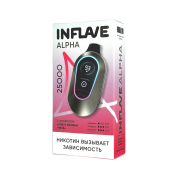 INFLAVE ALPHA 25000 Арбуз малина мята 2%
