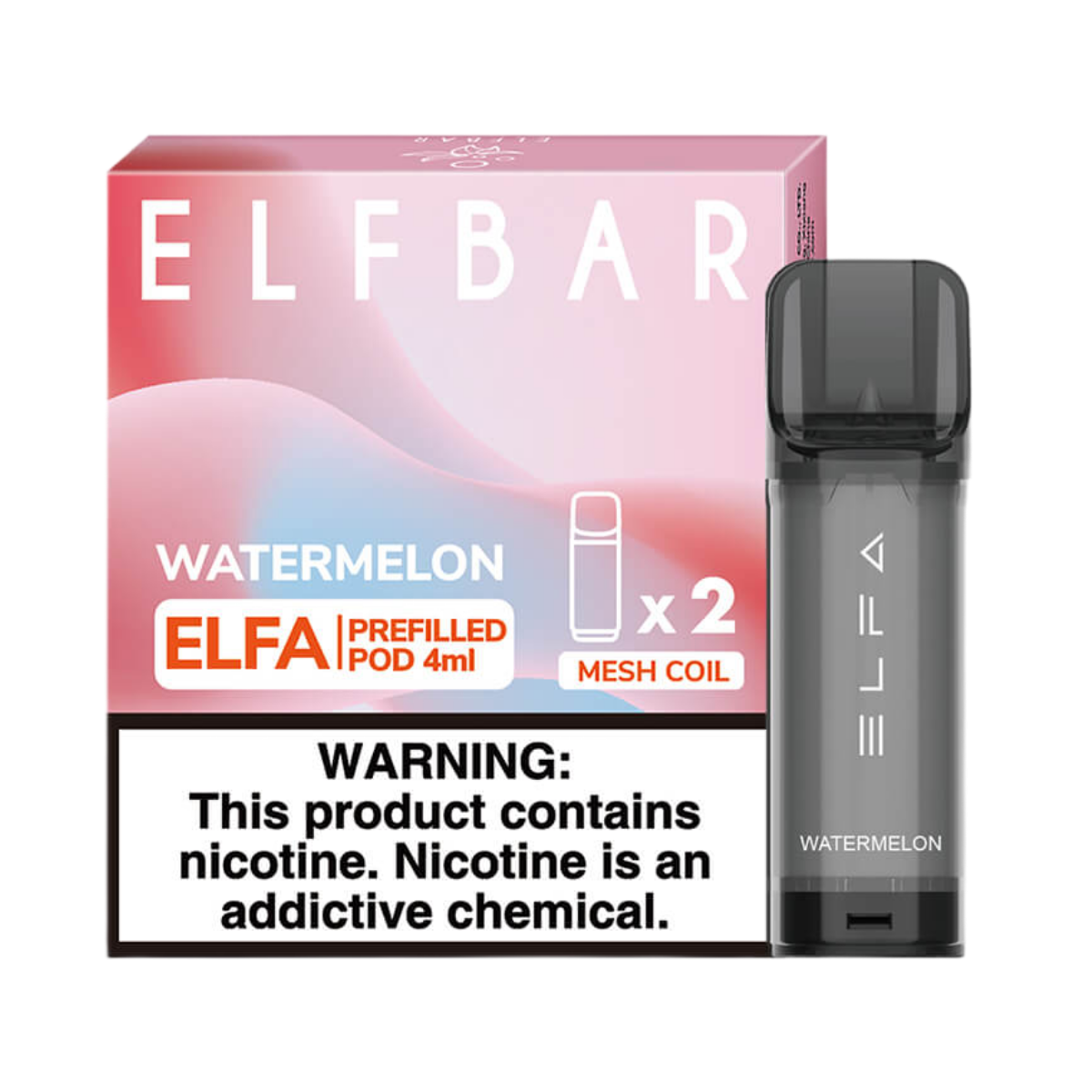 Картридж ELFBAR Арбуз 4мл х 2шт