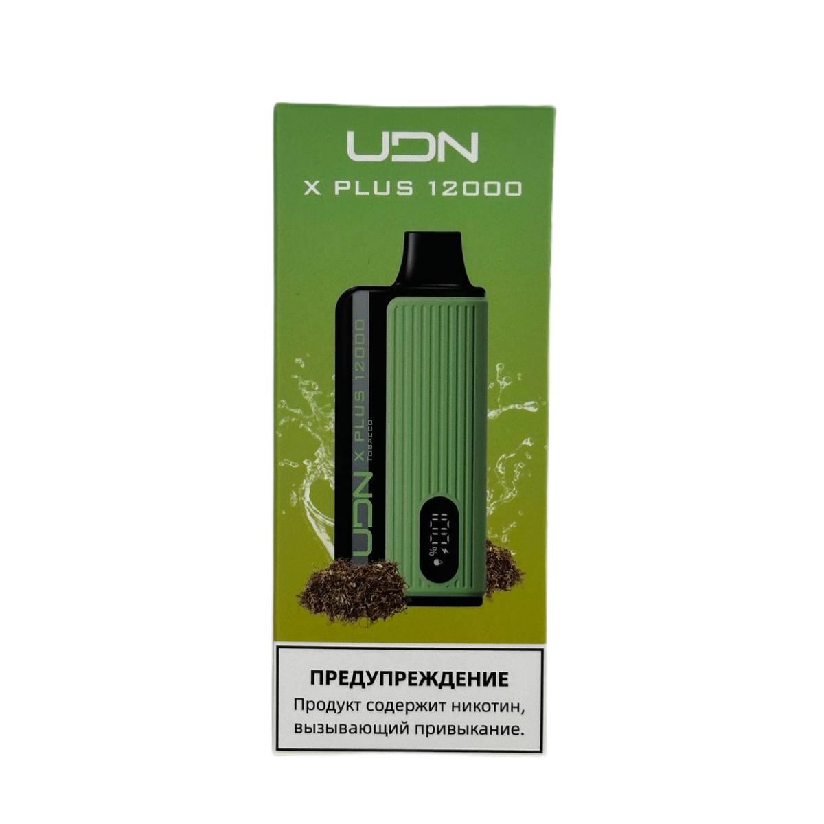 UDN BAR X PLUS 12000 Табак 2%