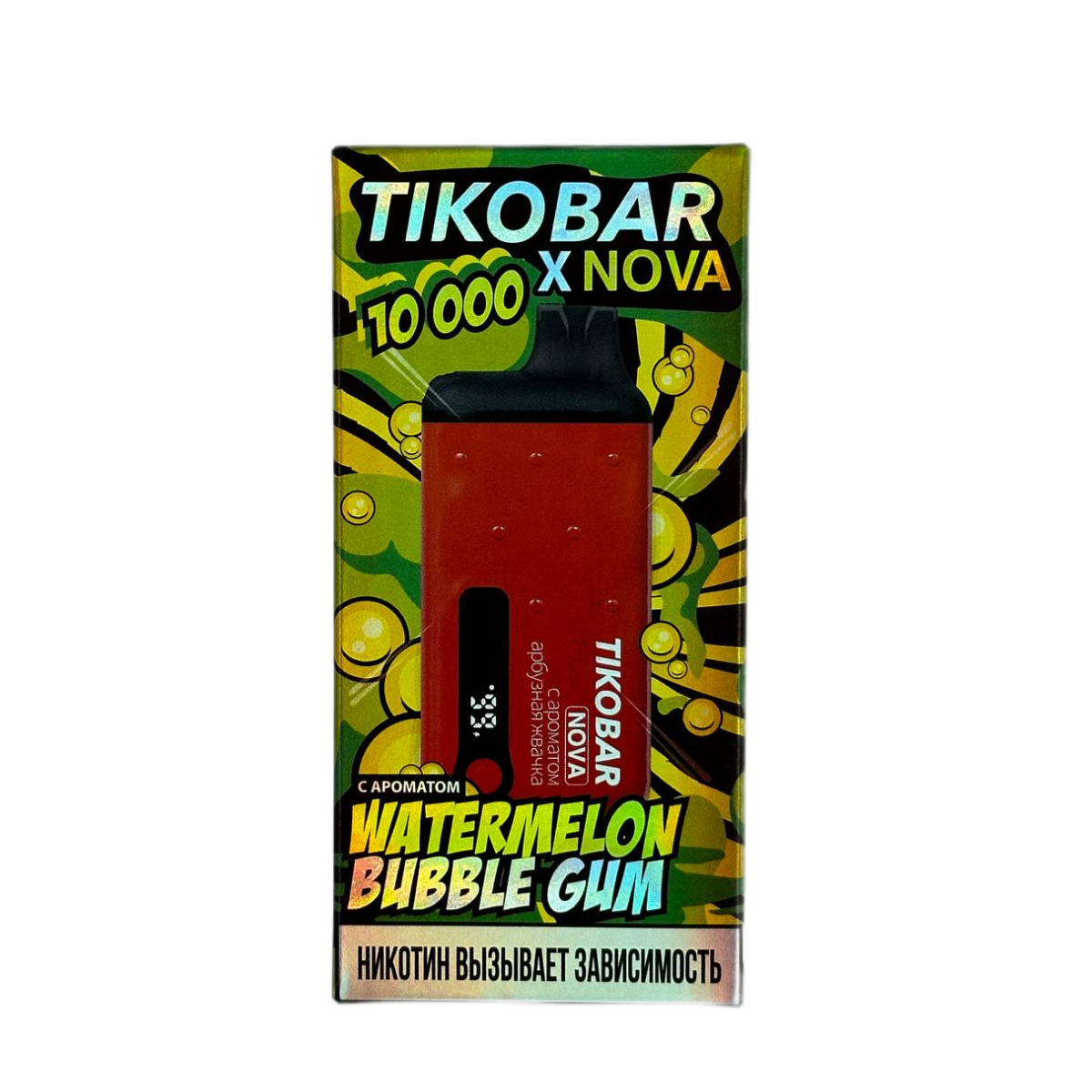 TIKOBAR 10000 NOVA Арбузная жвачка 2%