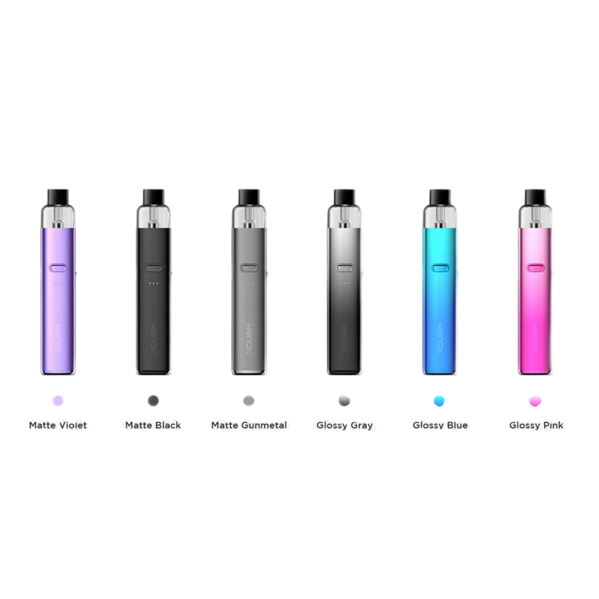 Geek Vape Wenax K2 Pod 1000mAh Kit Glossy Matte Violet GV-160E