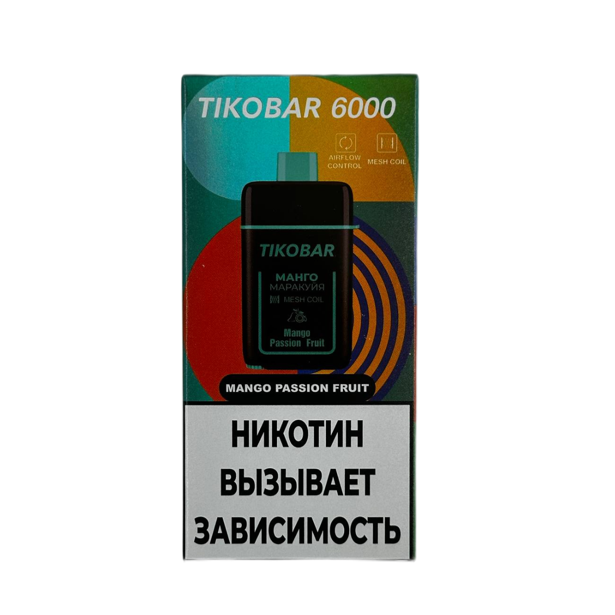 TIKOBAR 6000 Манго маракуйя 2%