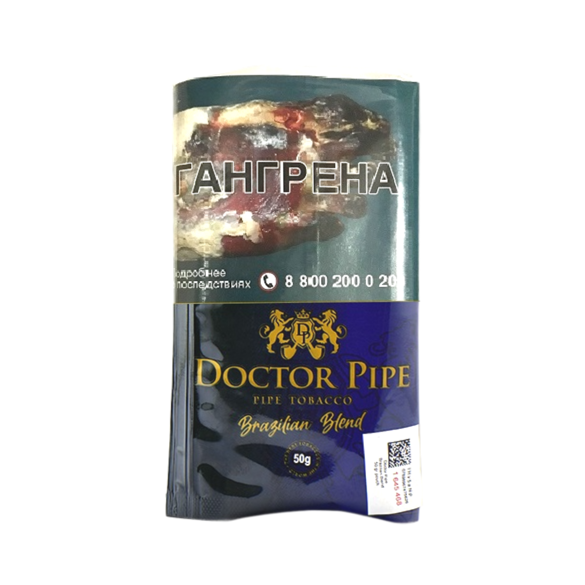Табак труб. DOCTOR PIPE Brazilian Blend 50 гр.