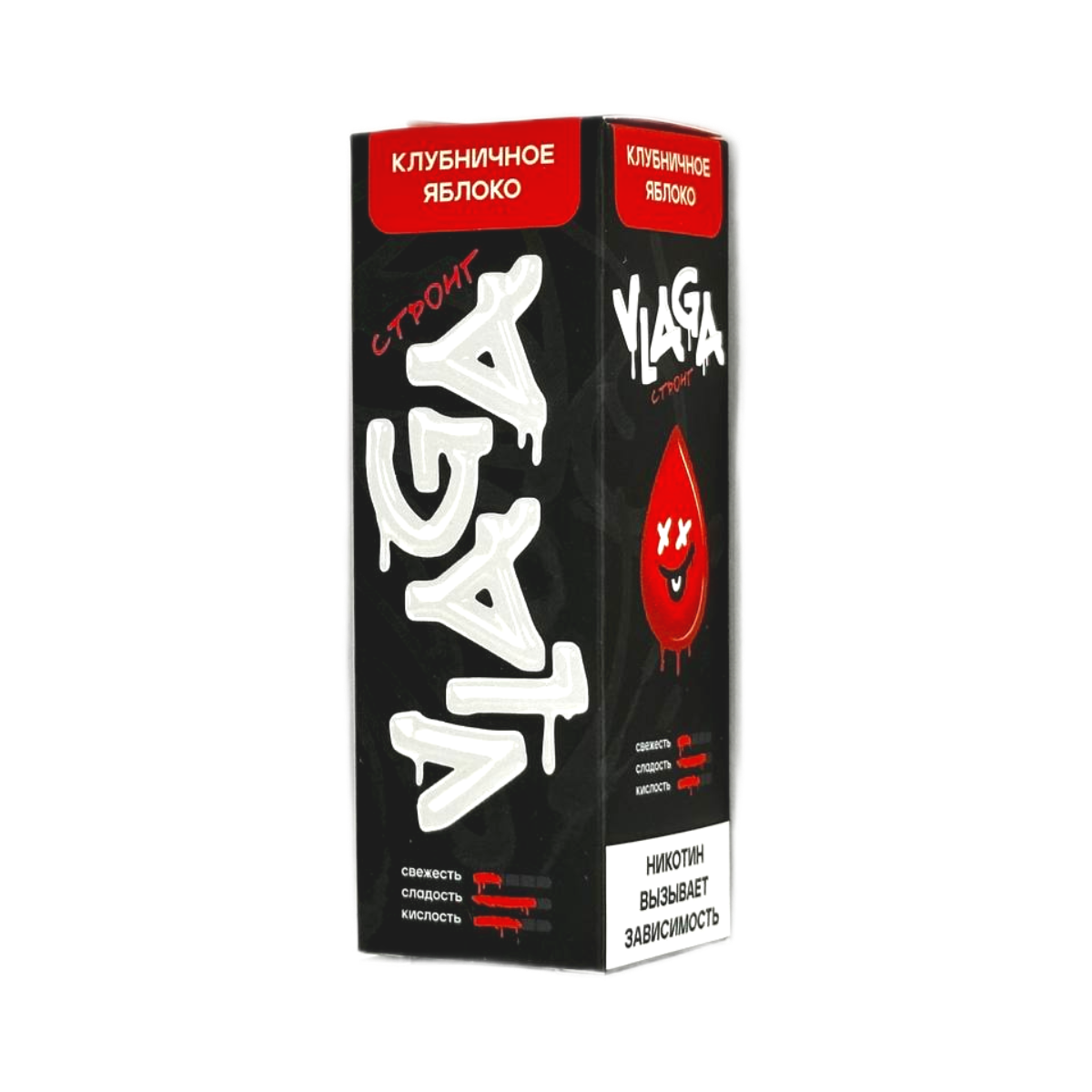 VLAGA STRONG Клубничное яблоко 30мл.20мг.