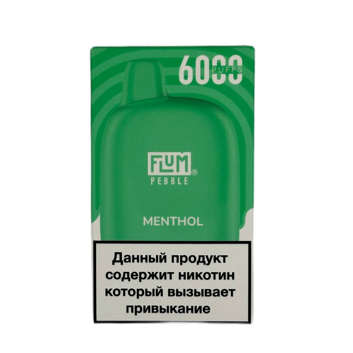 FLUM Pebble 6000 Ментол 2%