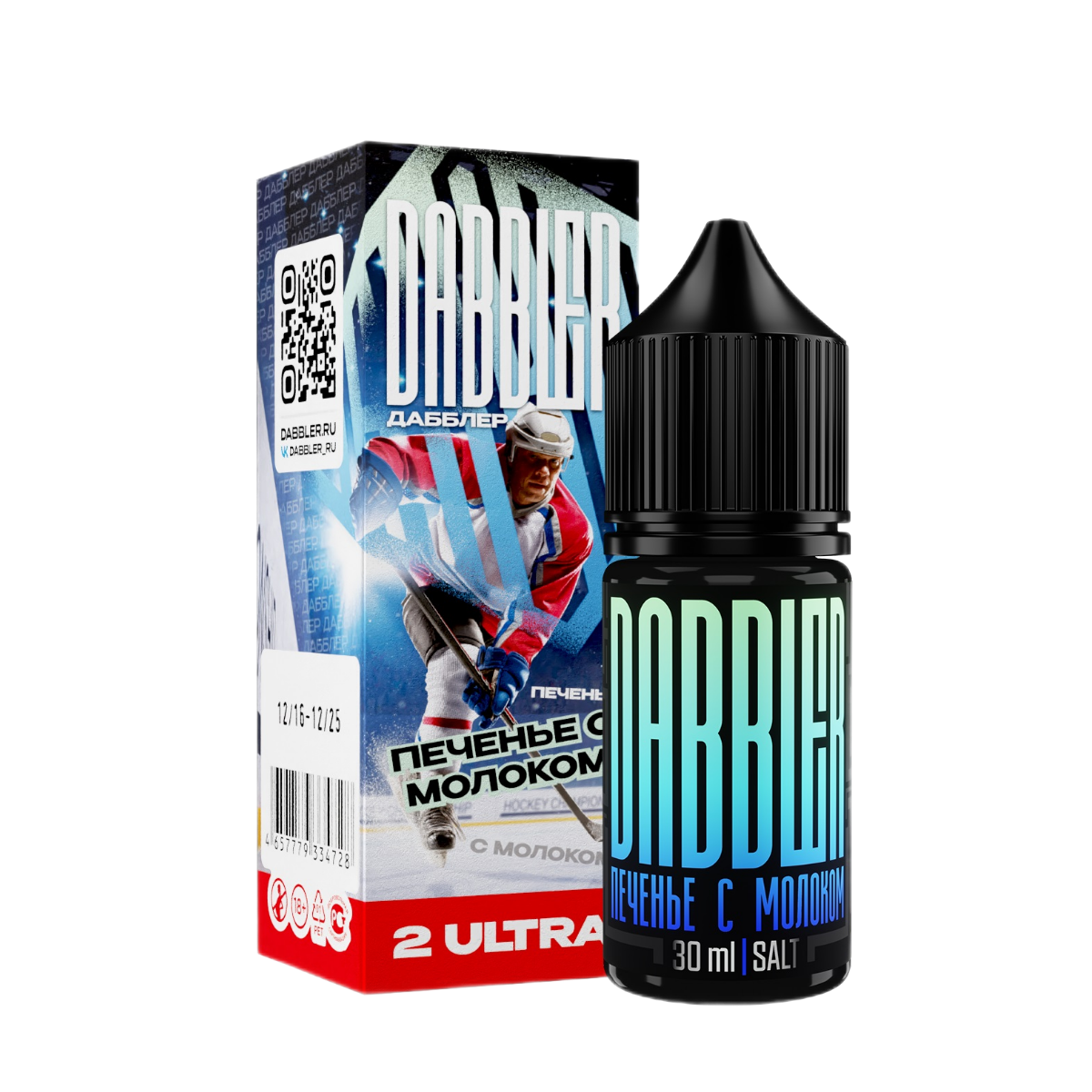 Dabbler Salt chubby Печенье с молоком 30мл 2 ultra