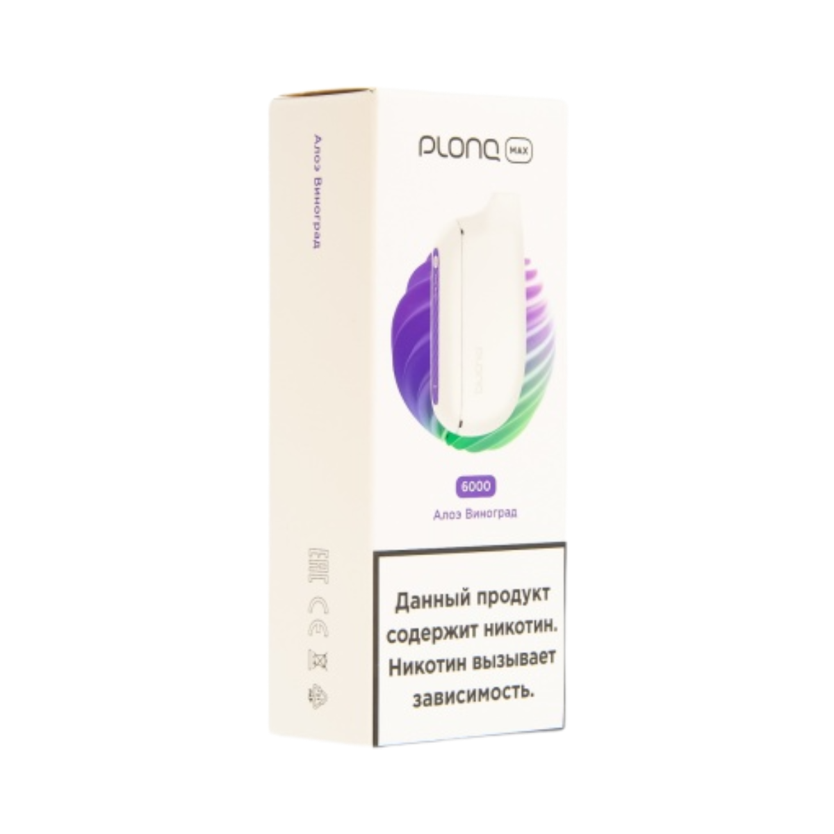 PLONQ MAX 6000 Алоэ виноград 2%