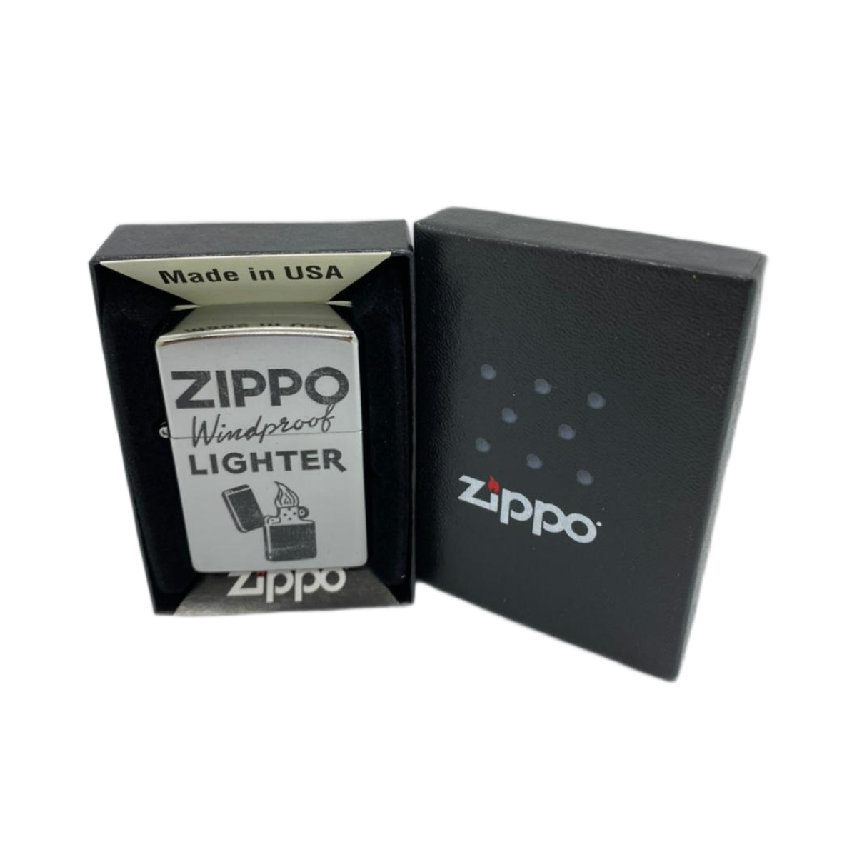 ZIPPO/49592 Windproof с покр. Street Chrome, латунь/сталь, серебристая, матов., 38x13x57 мм