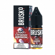 Brusko Salt Тост с ягодным джемом 10мл.20мг.