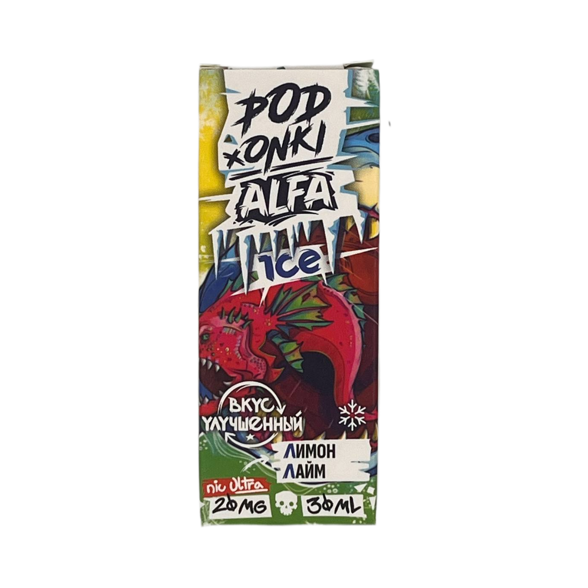 POD ONKI ALFA ULTRA Лимон лайм 30мl. 20 мг