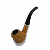 Трубка TVC с охладителем Chung Feng светло/коричневая