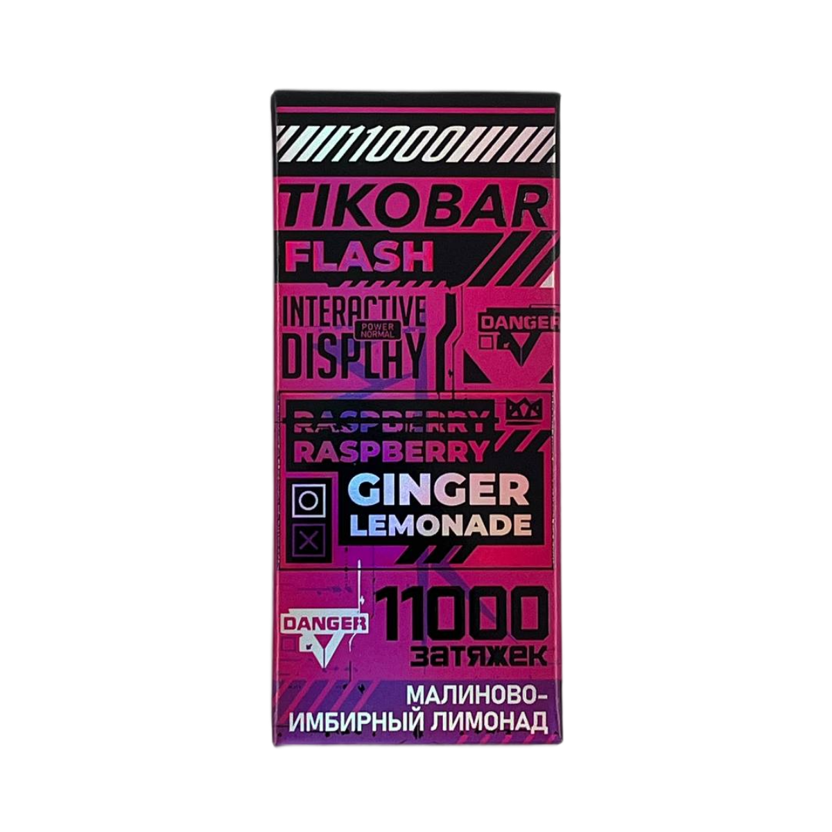 TIKOBAR FLASH 11000 Малиново имбирный лимонад 2%
