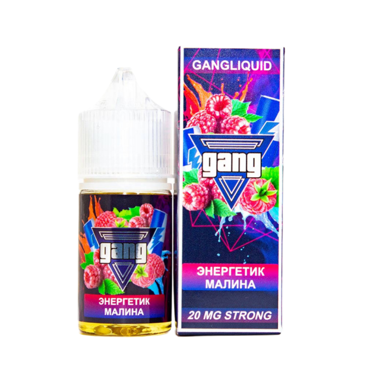 GANG Strong Энергетик малина 30мл 4.5%