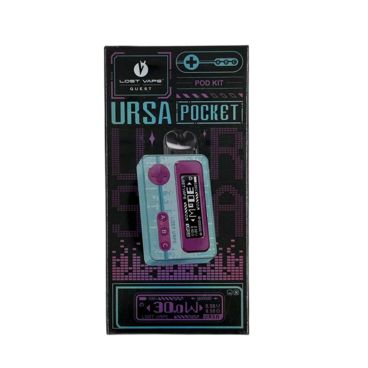 Lost Vape Ursa Pocket 1200mAh Ice Blade / Ледяной