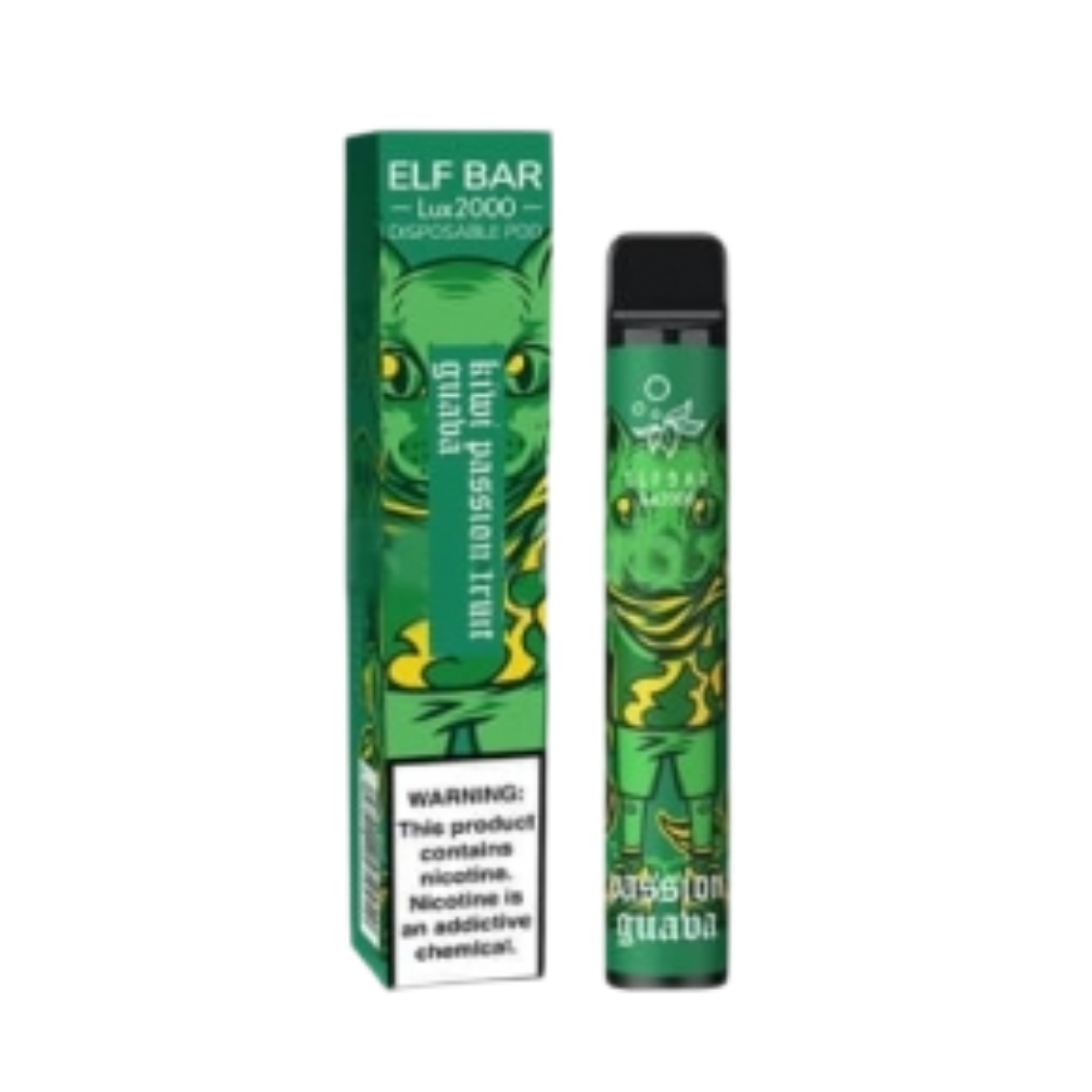 ELFBAR 2000 LUX Киви маракуйя гуава 2%