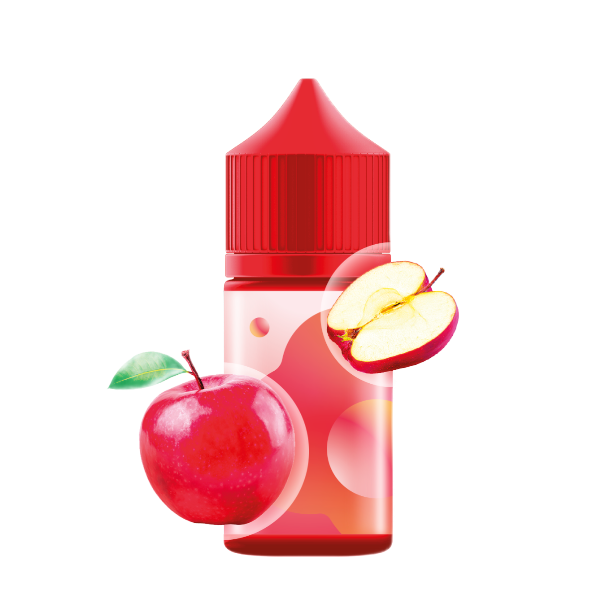 INFLAVE BUBBLE Красное яблоко 30мl. 2%