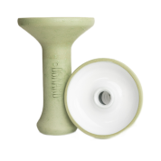 Кальянная чашка керамическая ОБЛАКО MONO Phunnel M салатовый с белой