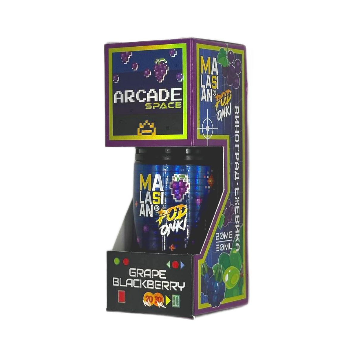 POD ONKI ARCADE Виноград ежевика 30мл.20мг.
