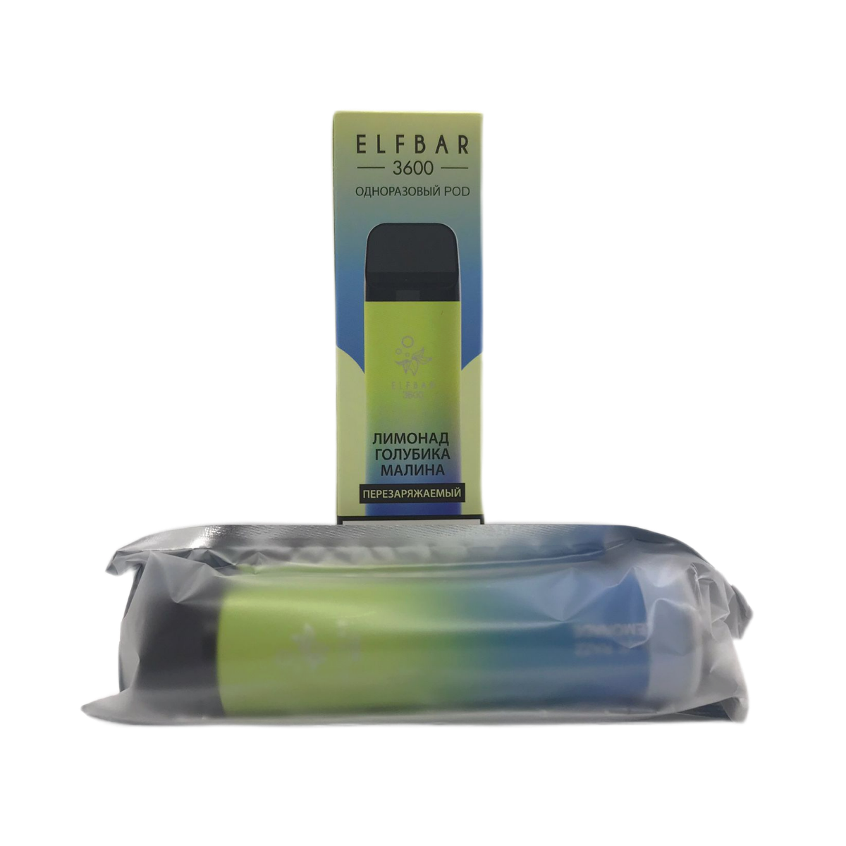 ELF BAR 3600 Лимонад голубика малина 2%