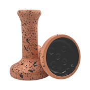 Кальянная чашка керамическая ОБЛАКО MONO Black розовый с черной