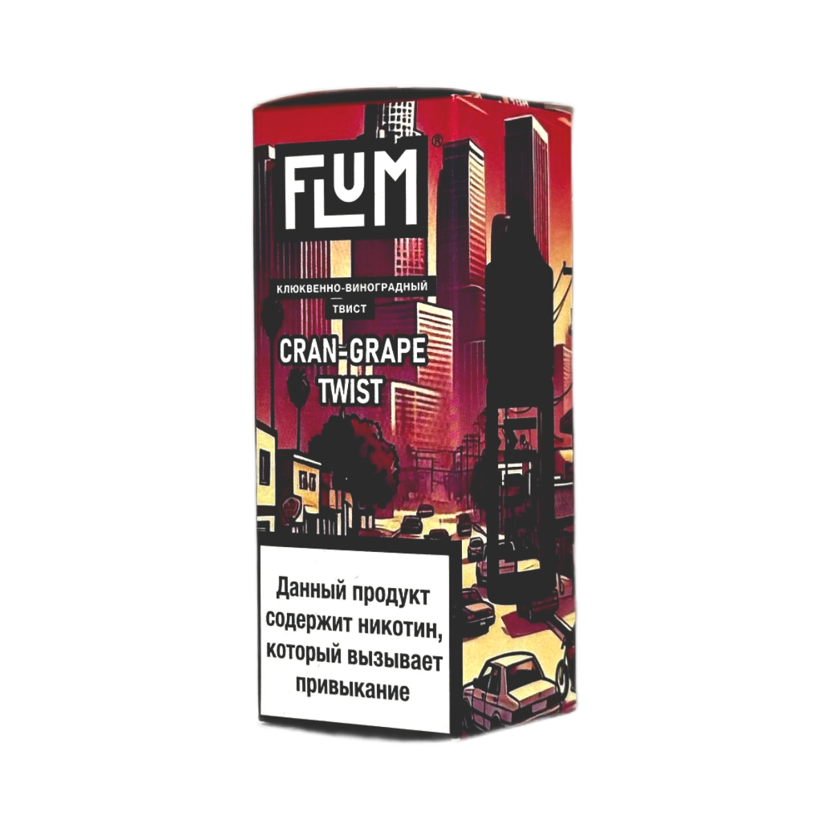 FLUM GTA Клюквенно виноградный твист 2%