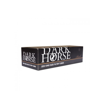 Гильза сигарет. DARK HORSE Black 200