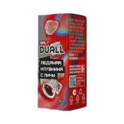 DUALL SALT hard Ледяная клубника с личи 30мл.20мг.