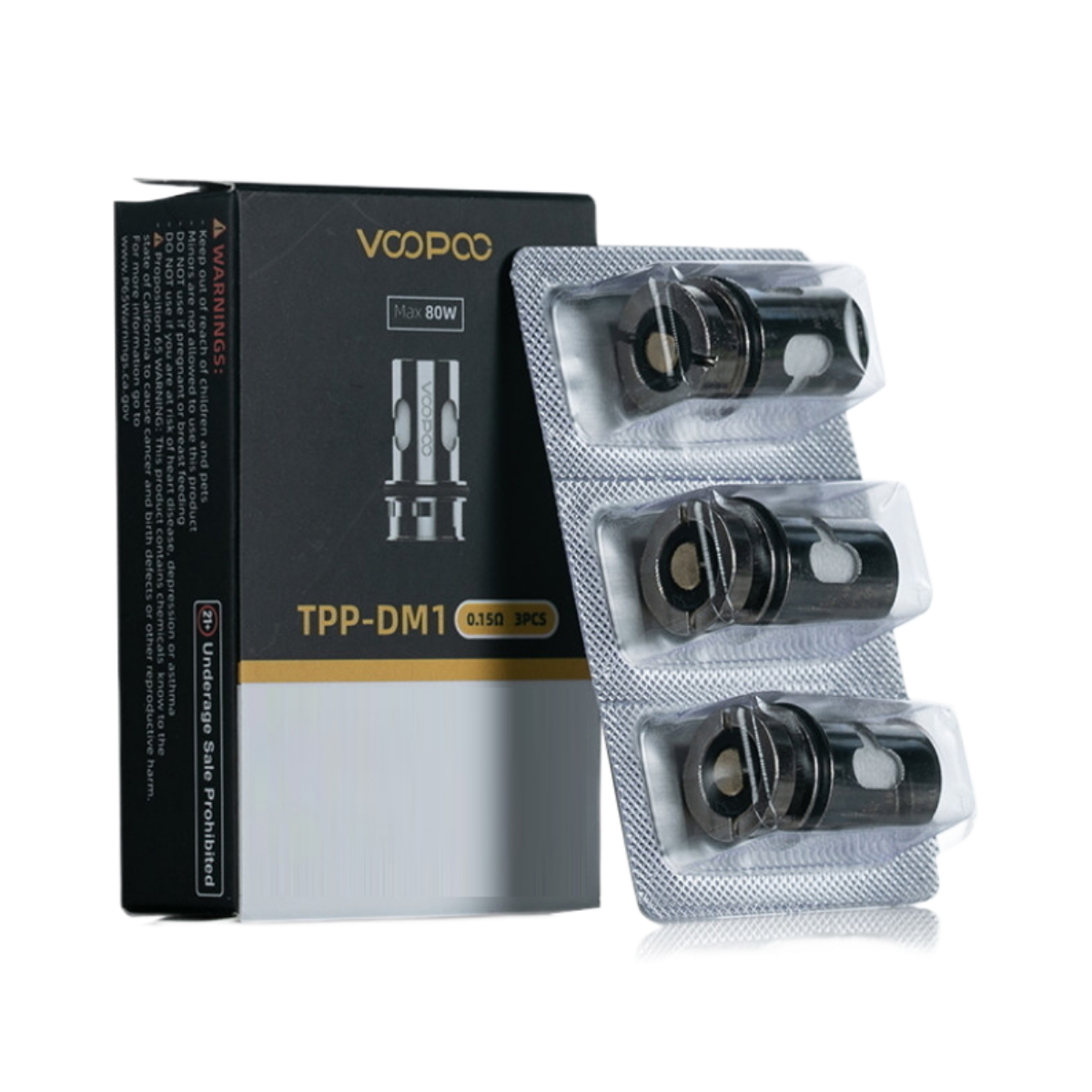 VOOPOO TPP-DM1 0.15ohm VP-083A-COIL(в упак. 3 шт.)