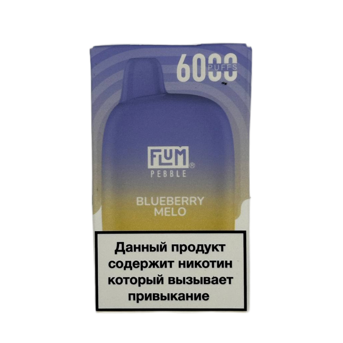 FLUM Pebble 6000 Черника дыня 2%