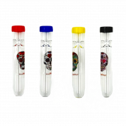 Трубка TVC пипетка толстая с заглушкой L7см/D1.2см