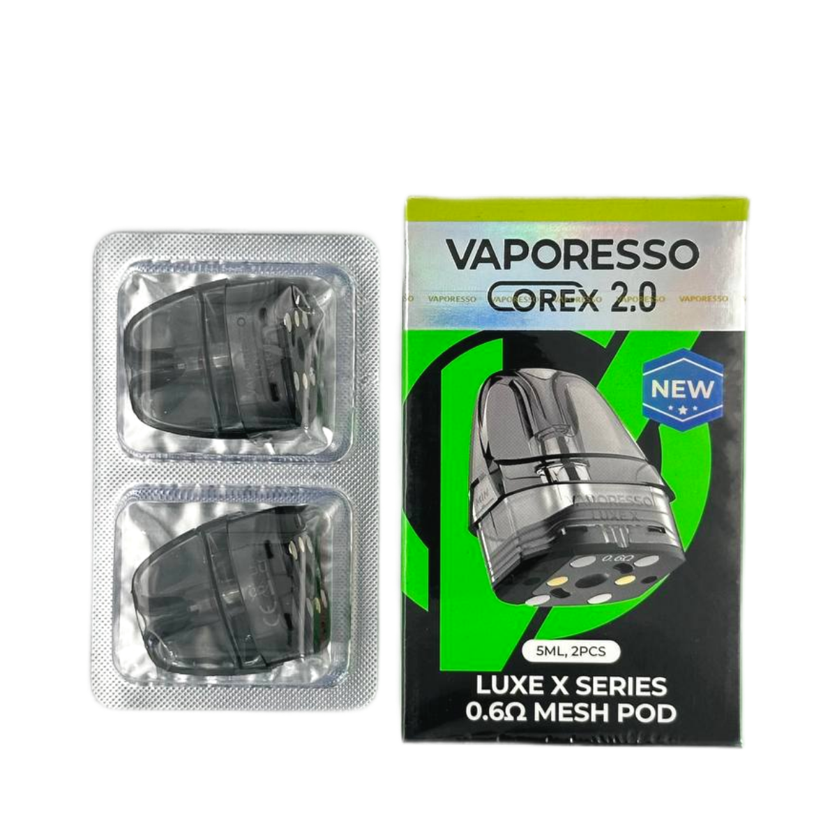 VAPORESSO LUXE X 0.6ohm 5ml COREX 2.0 Mesh (в упак. 2 шт.)