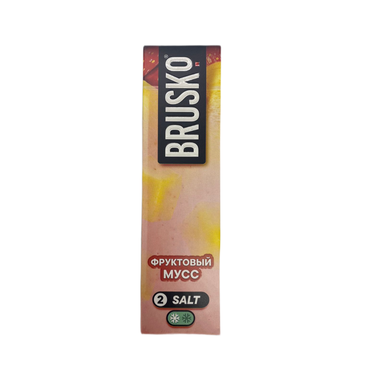 Brusko Salt Chubby Фруктовый мусс 35мл 2%