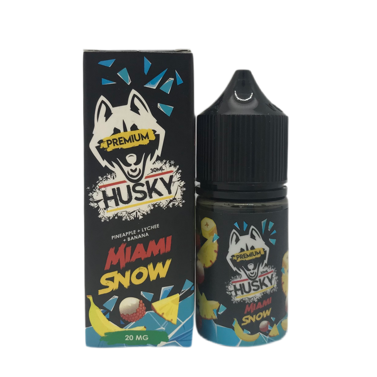 HUSKY Premium Ледяной ананас личи банан 30 мл 2%