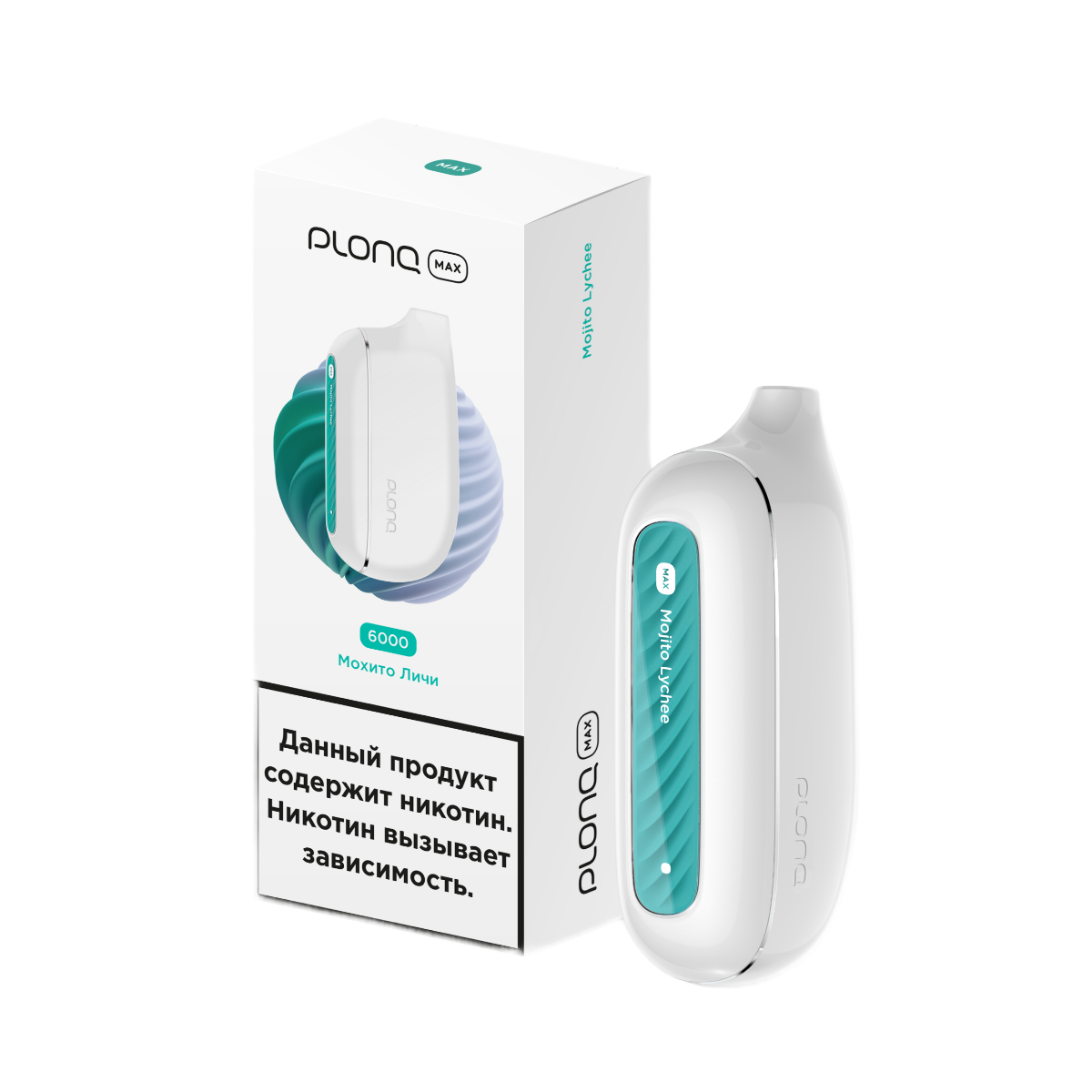 PLONQ MAX 6000 Мохито личи 2%