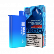 BRUSKO DABBLER 6000 Чернично малиновый лимонад 2%