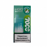 HQD Cuvie BAR 7000 Мятная жвачка 2%