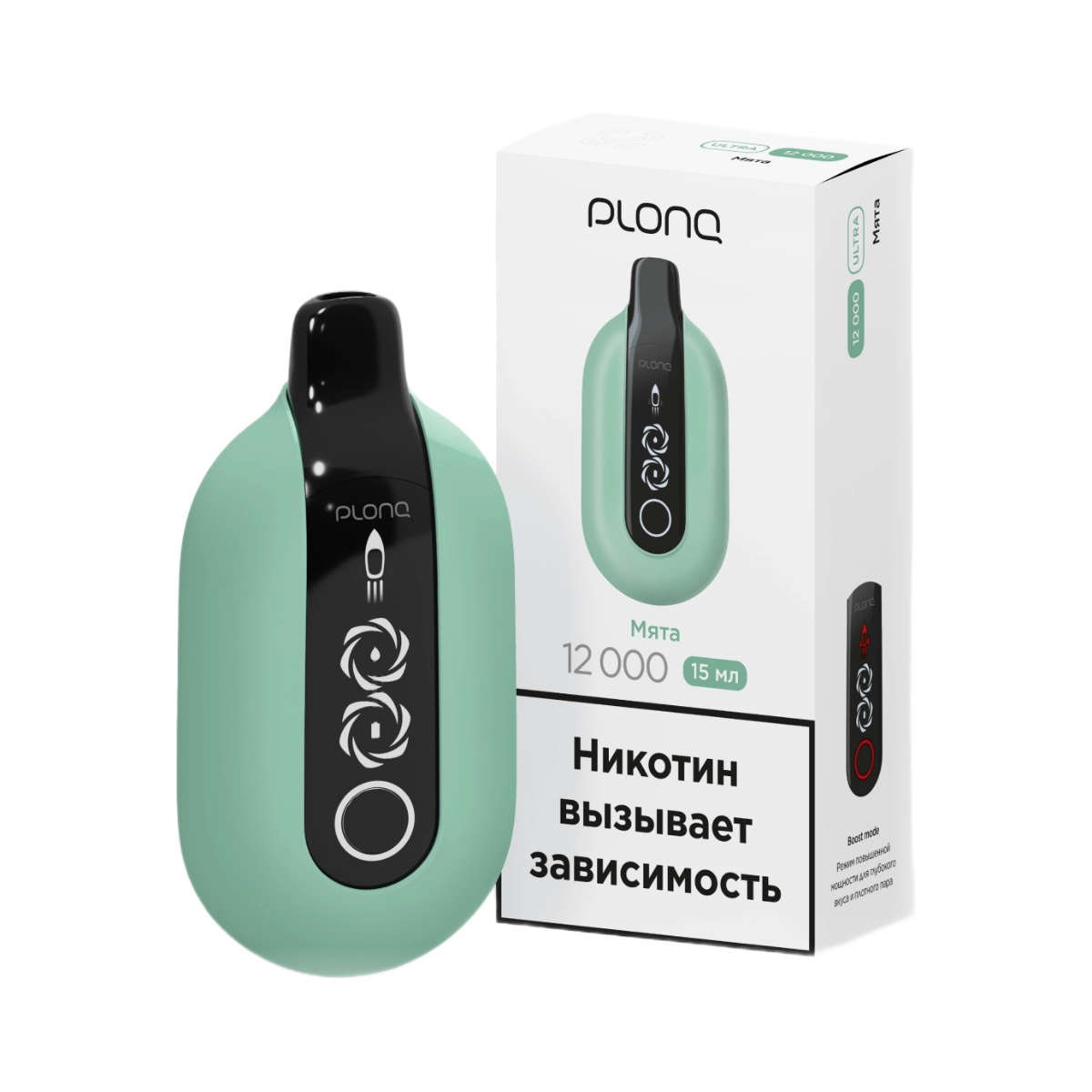 PLONQ ULTRA 12000 Мята 2%