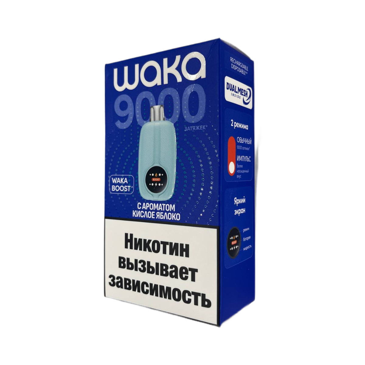WAKA NOVO 9000 HARD Кислое яблоко 1.8%