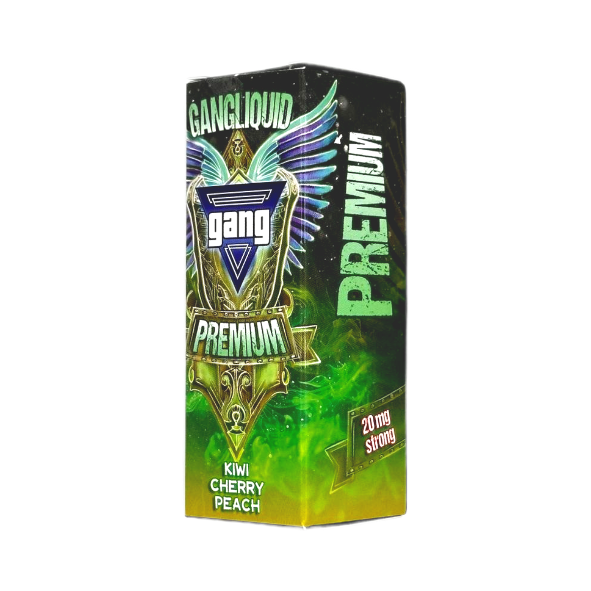 GANG Premium Strong Киви вишня персик 30мл.20мг.