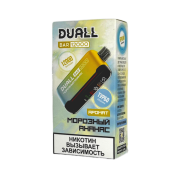 DUALL BAR 12000 Морозный ананас 2%