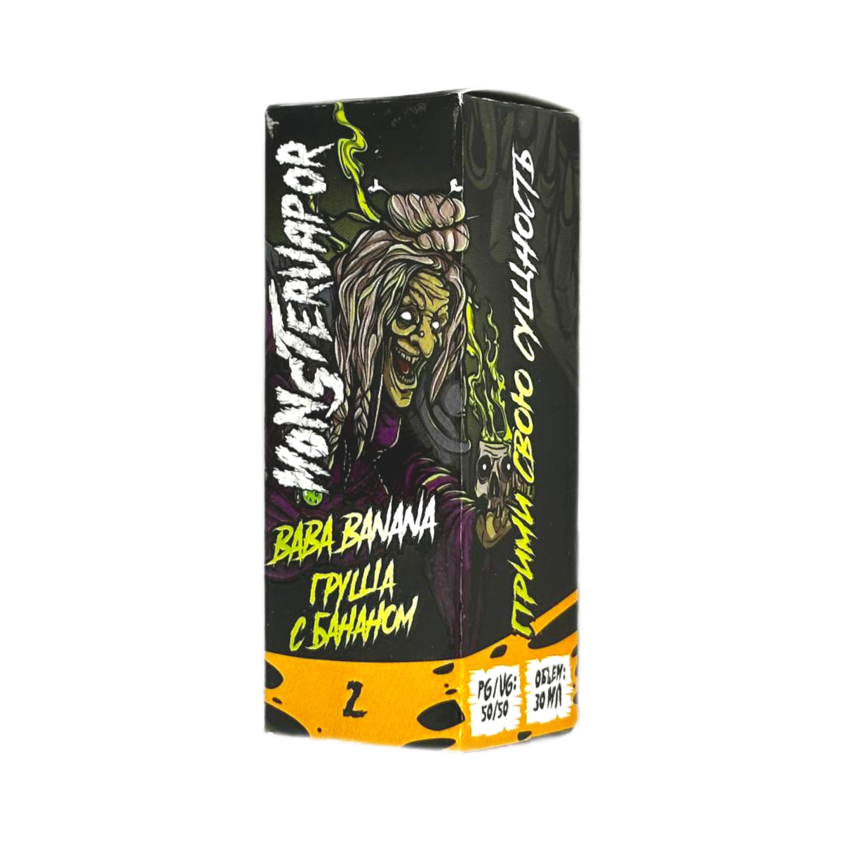 MONSTERVAPOR BABA BANANA Груша с бананом 30мл.20мг.