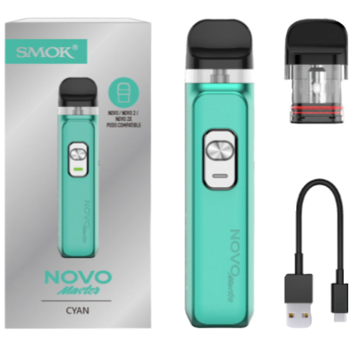 SMOK Novo MASTER 1000mAh Pod Kit Pale Pink SMOK-160E